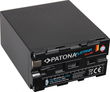 Acumulator PATONA Platinum tip Sony NP-F970 NP-F970-V1 celule Tesla 