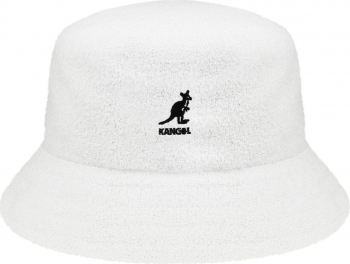 Palarie Kangol Bermuda Bucket Alb 