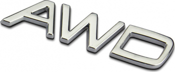 Emblema AWD spate portbagaj Volvo 