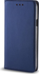 Husa protectie Smart Magnet pentru Xiaomi Redmi 4X - Flip Cover - Albastru 
