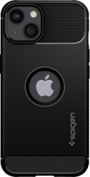 Husa de protectie Spigen Rugged Armor pentru iPhone 13 Pro Max Negru TLF-BBL3235