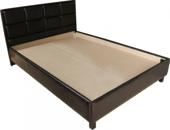 Pat Soft tapitat pentru saltea 140x200 Wenge 