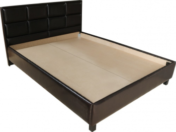 Pat Soft tapitat pentru saltea 160x200 Wenge 