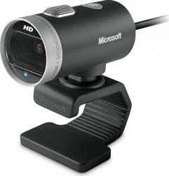 Camera Web Lifecam Cinema Business USB HD 720p focalizare automata rotire la 360 grade microfon incorporat 