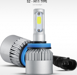 Set LED H11 28W 6500K 8000LM 