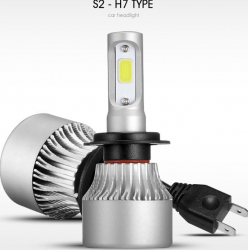 Set LED H7 18W 6500K 8000LM 