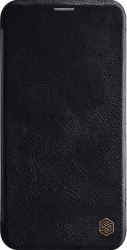 Husa cu protectie camera pentru iPhone 13 flip cover piele Negru KOF-BBL3419 