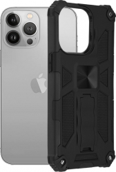 Husa de protectie pentru iPhone 13 functie landscape magnet auto Negru KOF-BBL3398 