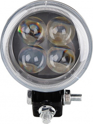 Proiector Led 12W spot 4D cu angel eyes 12/24V BMG 