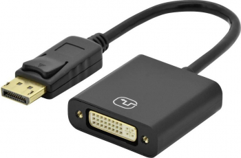 Adaptor DP Mini tata la DVI-D mama rezolutie Full HD 1080p la 60Hz 15 cm Negru TCL-BBL3467 