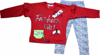 Set bluza si colanti multicolor 3 ani