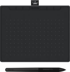 Tableta grafica Huion Inspiroy RTS-300 6.3x3.9 6 taste rapide 300 PPS USB-C 8192 niveluri presiune PW400 Pen fara baterie include 10 