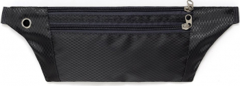 Borseta sport pentru alergat cu 3 compartimente pentru telefon mobil si accesorii curea reglabila Negru CRB-BBL3503 