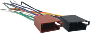 Cablu conector auto cu mufa ISO BLAUPUNKT TATA pentru sistemul de redare audio 20 cm Multicolor AXT-SHO3614 