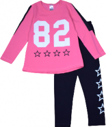 Set fete bluza si colanti 5 ani 
