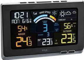 Statie meteo digitala Spring Breeze cu senzor extern wireless TFA 35.1140.01 
