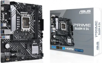 Placa de baza ASUS PRIME B660M-K D4 DDR4 Socket 1700 