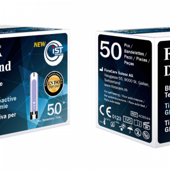 Teste Fora DIAMOND pentru masurarea glicemiei - cutie cu 50 buc 