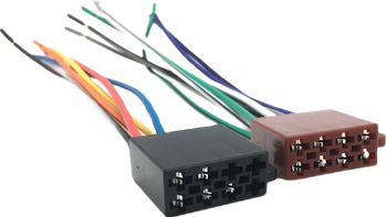 Cablu conector auto cu mufa ISO BLAUPUNKT MAMA pentru sistemul de redare audio 20 cm Multicolor AXT-BBL3613 