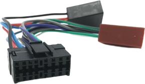 Cablu conector auto cu mufa ISO SONY 16 Pin pentru sistemul de redare audio 20 cm Multicolor AXT-BBL3608 