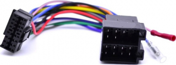 Cablu conector auto cu mufa ISO VOLKSWAGEN AUDI PIONEER 16P pentru sistemul de redare audio 20 cm Multicolor AXT-BBL3606 