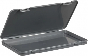 Cutie portabila pentru depozitare si protectie masca faciala plastic 19x11x1 cm Gri JMB-SHO3808 