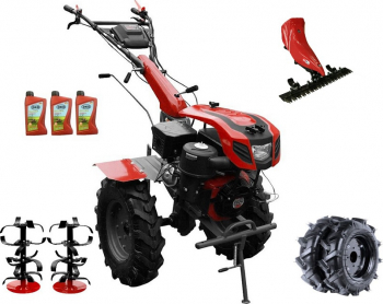 Motocultor Profesional Weima Wm 1100F-6 Viteze 16 Cp cu Diferential Cositoare cu Lama si Ulei 