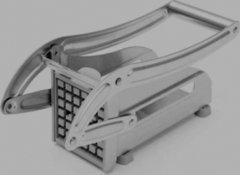 Aparat de taiat cartofi pai si legume din inox cu 1 forma de taiere
