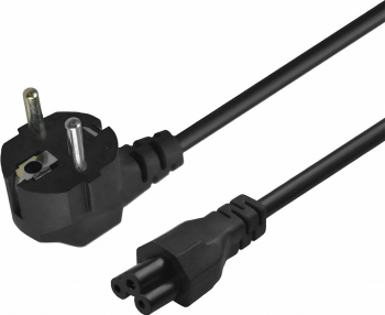Cablu de alimentare Laptop tip trifoi IEC C5 Savio CL-158 3m