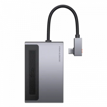 Docking Station Baseus CAHUB-DA0G USB-C la USB 3.0 HDMI 4K 100W Gri 