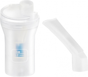 Kit de nebulizare RedLine RDA015 pahar si piesa de gura MMAD 3 and mu m pentru aparate de aerosoli cu compresor 