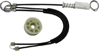 Kit reparatie macara electrica geam usa auto Audi A5 B8 8F7 cabrio CC 2009-2016 cabluri cu rola stanga fata 