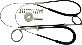 Kit reparatie macara electrica geam usa auto Audi TT Mk1 8N Coupe Roadster 1998-2006 - Cabluri cu rola dreapta fata 