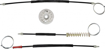 Kit reparatie macara electrica geam usa auto BMW seria 5 F07 GT Gran Turismo 2009-2017 - Cabluri cu rola fata stanga sau dreapta 