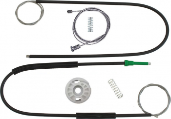 Kit reparatie macara electrica geam usa auto compatibil BMW X1 E84 2009-2015 - cabluri cu rola fata dreapta 