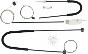 Kit reparatie macara electrica geam usa auto Volkswagen Beetle CC cabrio 2003-2005 stanga dreapta fata - cabluri cu rola