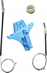 Kit reparatie macara electrica geam usa auto Volkswagen Polo Mk5 6R 4 usi 2009-2017 dreapta spate 