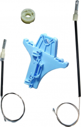 Kit reparatie macara electrica geam usa auto Volkswagen Polo Mk5 6R 4 usi 2009-2017 stanga spate 