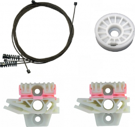 Kit reparatie macara electrica geam usa auto VW Touareg II 7P5 2010-2018 - stanga fata 