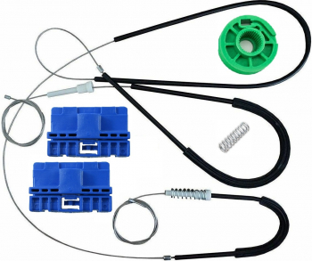 Kit reparatie macara electrica pentru geam usa auto Audi A3 8L 1996-2003 2-3 usi coupe fata dreapta 