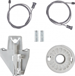 Kit reparatie macara electrica pentru geam usa auto Skoda Fabia I 6Y 1999-2007 spate dreapta 