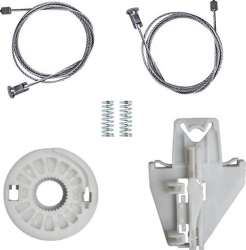 Kit reparatie macara electrica pentru geam usa auto Skoda Fabia I 6Y 1999-2007 spate stanga 