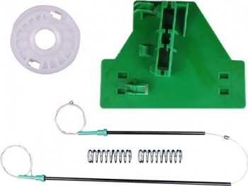 Kit reparatie macara geam electric usa auto Audi A4 B6-B7 8E-8H 2001-2008 spate dreapta TIP 1 