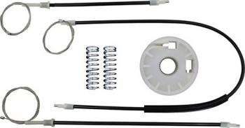 Kit reparatie macara geam electric usa auto compatibil Alfa Romeo 159 2005-2011 fata stanga - cabluri cu rola 