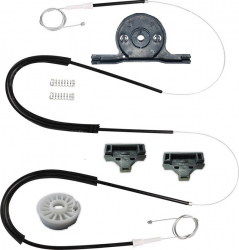 Kit reparatie macara geam electric usa auto Ford Mondeo Mk3 2000-2007 cu capac rola fata stanga sau dreapta 