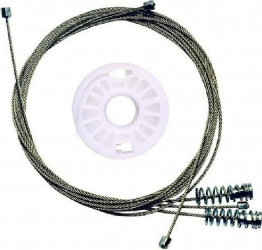 Kit reparatie macara geam electric usa auto Mercedes Benz A-Class W168 1997-2004 cabluri cu rola fata stanga 