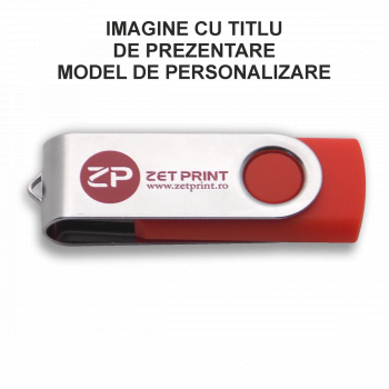 Set 20 buc USB 8GB Rosu personalizat UV 