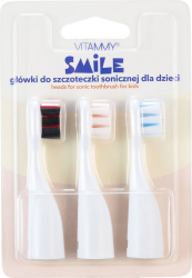 Set 3 rezerve periuta de dinti VITAMMY Smile TH1804-3 Set I Crem 