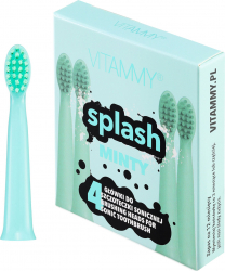Set 4 rezerve periuta de dinti VITAMMY Splash TH1811-4 Minty Menta