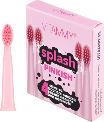 Set 4 rezerve periuta de dinti VITAMMY Splash TH1811-4 Pinkish Roz